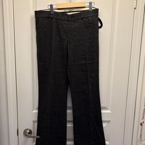 Theory Gray Wool Blend Trousers